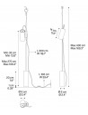 Dimension suspension Cima Lodes Valente Design