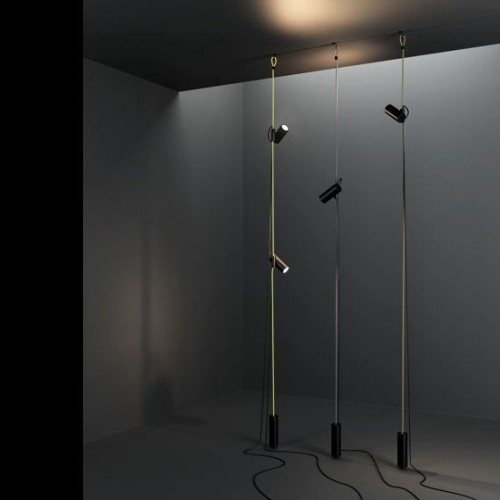 Suspension Cima argent or et jaune Lodes Valente Design