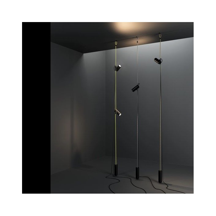 Suspension Cima argent or et jaune Lodes Valente Design