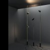 Suspension Cima argent or et jaune Lodes Valente Design