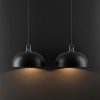 Suspension JIM dome noir Lodes Valente Design