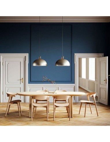 Suspension JIM dome champagne Lodes Valente Design mise en scène