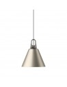 Suspension JIM cone champagne crochet gris Lodes Valente Design