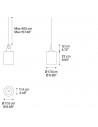 Dimension suspension JIM cylinder Lodes Valente Design