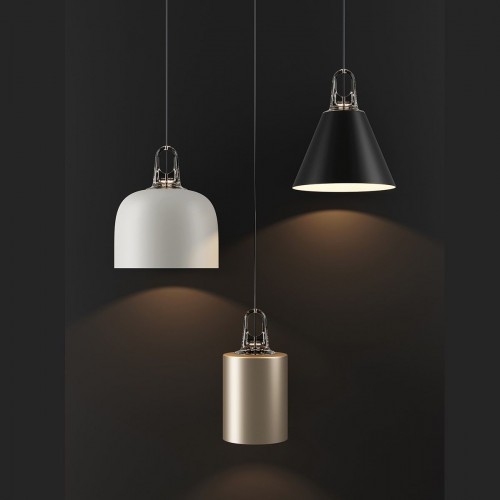 Suspension JIM bell cylinder et cone Lodes Valente Design