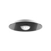 plafonnier Burgia single noir brillant Lodes Studio Italia Design - Valente Design
