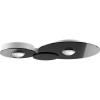 Plafonnier Bugia double noir brillant de Lodes Studio Italia Design - Valente Design