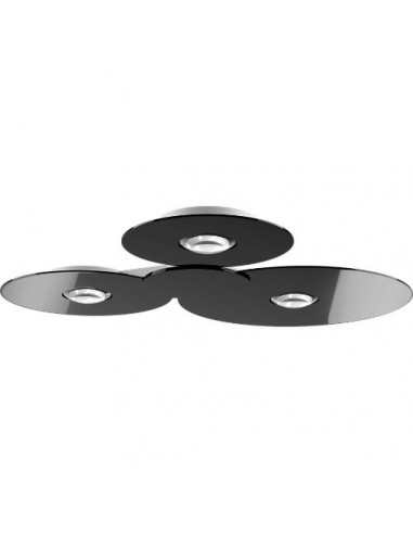 Plafonnier Bugia Mega noir Lodes-Studio Italia Design Valente Design