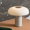 Lampe de table Tropico Media blanc Fontana Arte Valente Design mise en scène 