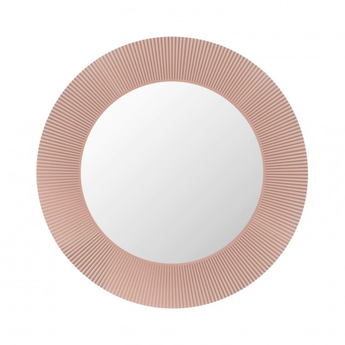 Miroir ALL SAINTS rond mural - collection KARTELL BY LAUFEN - nude - Kartell - Valentedesign.com