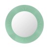 Miroir ALL SAINTS rond mural - collection KARTELL BY LAUFEN - vert - Kartell - Valentedesign.com