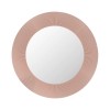Miroir éclairant ALL SAINTS rond mural - collection KARTELL BY LAUFEN - nude - Kartell - Valentedesign.com