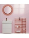 Miroir ALL SAINTS rond mural - collection KARTELL BY LAUFEN - nude - Kartell - Valentedesign.com