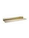 Tablette murale SHELFISH - collection KARTELL BY LAUFEN - or - Kartell - Valentedesign.com