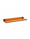 Tablette murale SHELFISH - collection KARTELL BY LAUFEN - ambre - Kartell - Valentedesign.com
