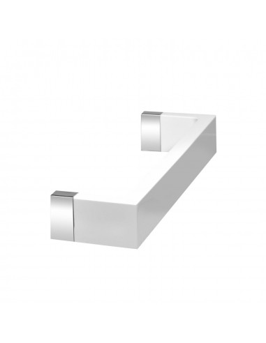 Porte-serviette mural RAIL - collection KARTELL BY LAUFEN - blanc - 30cm - Kartell - Valentedesign.com