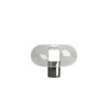 Lampe de table Fontanella Medium noir Fontana Arte Valente Design