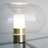 Lampe de table Fontanella laiton Fontana Arte Valente Design détail