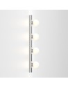 Applique Cabaret 4 chrome poli Astro Lighting Valente Design de profil