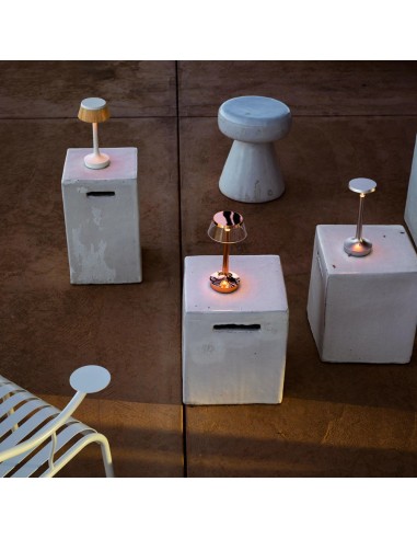 Flos Lampe de table LED Bon Jour cuivre