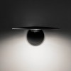 applique-plafonnier Puzzle Round single noir Lodes-Studio Italia Design Valente Design mise en scène