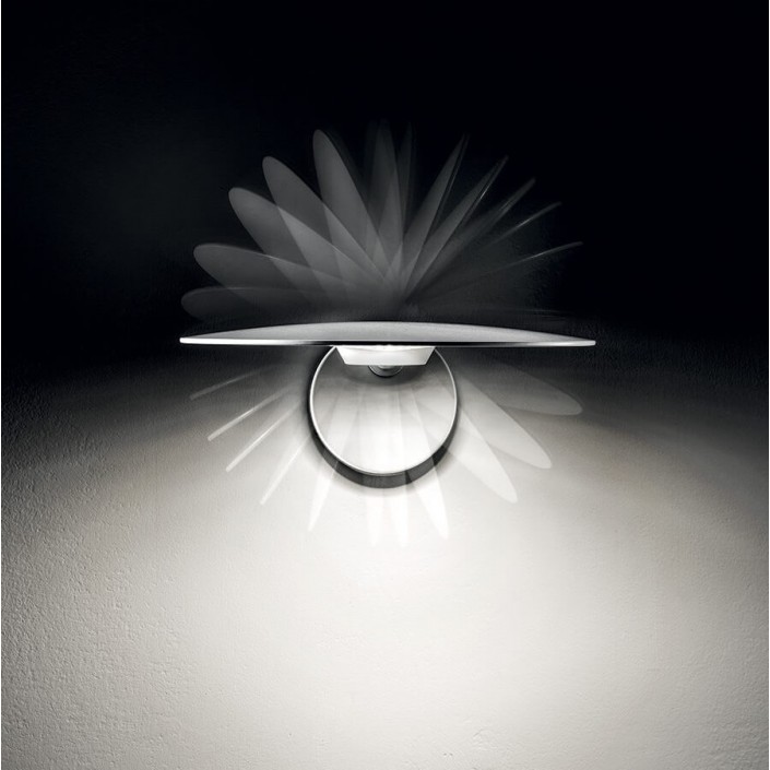 applique-plafonnier Puzzle Round single blanc Lodes-Studio Italia Design Valente Design orientation 355°