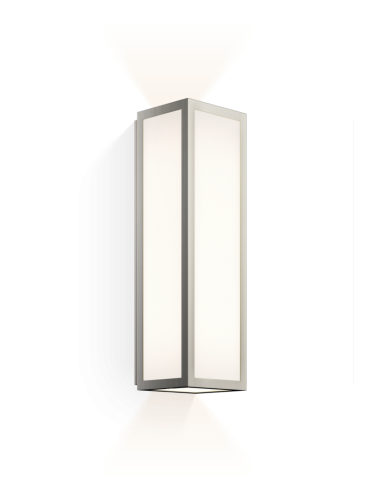 Applique BAUHAUS 1 N LED nickel satiné Decor Walther Valente Design