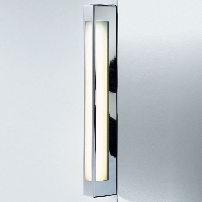 applique Bloc 60 chrome Decor Walther Valente Design mise en scène