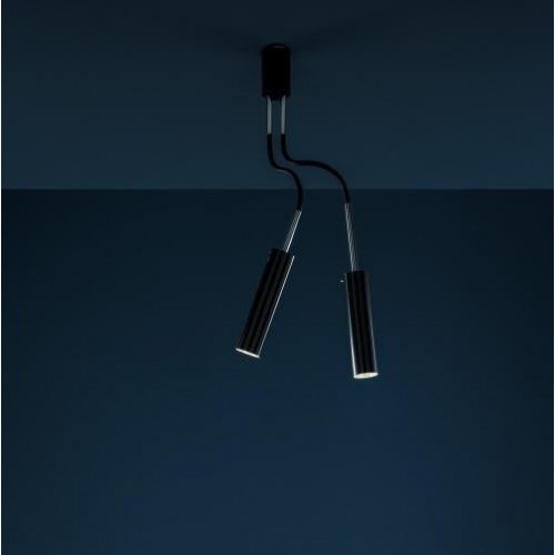 Plafonnier Lucenera 206 noir Catellani and Smith Valente Design