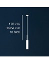Dimensions suspension Lucenera 504 Catellani and Smith Valente Design