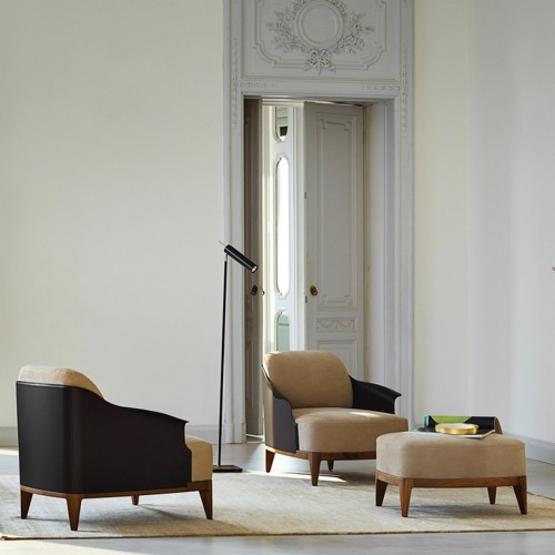 Lampadaire Lucenera 506 noir Catellani and Smith Valente Design dans salon