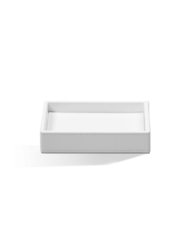 Plateau rectangulaire Brownie TAB S blanc Decor Walther Valente Design