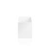 Corbeille Brownie PK blanche Decor Walther Valente Design