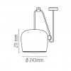 Dimension suspension Aim Flos Valente Design