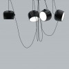Suspension Aim 4 noir Valente Design Flos mise en scène