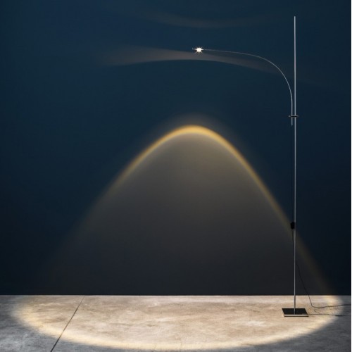 Lampadaire Uau F Catellani and Smith Valente Design allumé