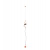 Suspension Parentesi 50 Flos Valente Design orange