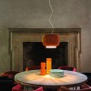 Suspension Chouchin 1 orange Foscarini Valente Design salle à manger