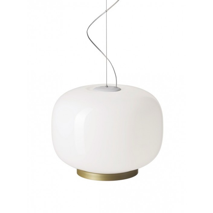 Suspension Chouchin Reverse 1 blanc/or Foscarini Valente Design