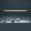 Suspension Troag naturel Foscarini Valente Design mise en scène