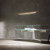 Suspension Troag naturel Foscarini Valente Design mise en scène musée
