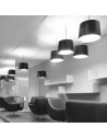 Suspensions Twiggy noir Foscarini Valente Design mise en scène