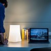 Lampe de table Birdie Zero Foscarini Valente Design mise en scène bureau