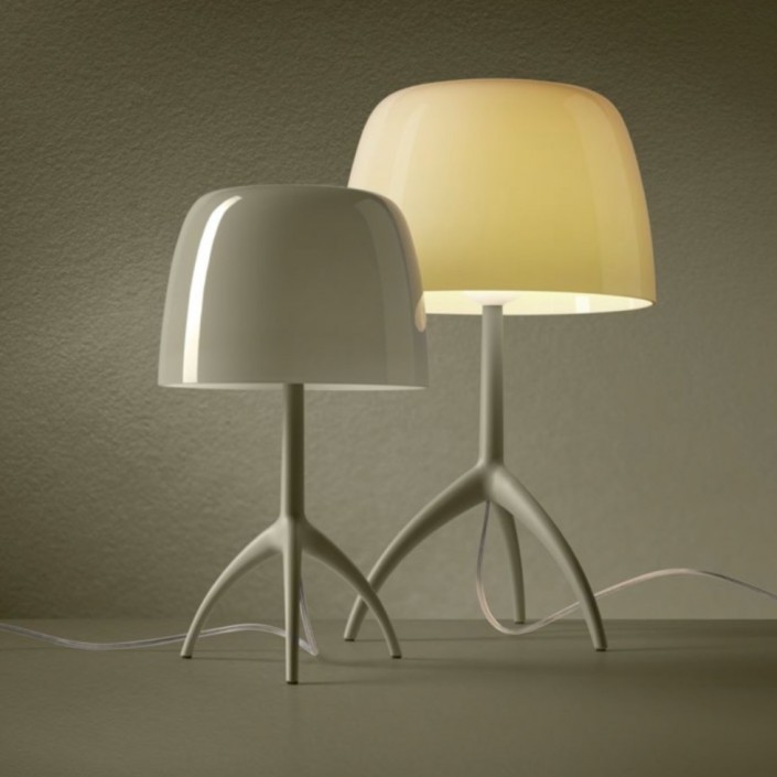 Lampe de table Lumière Nuances creta et sahara Foscarini - Valente Design