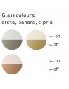 Couleurs de la lampe de table Lumière Nuances de Foscarini - Valente Design