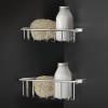 2 Portes savon de douche d'angle (21X21X9cm) Cosmic Valente Design