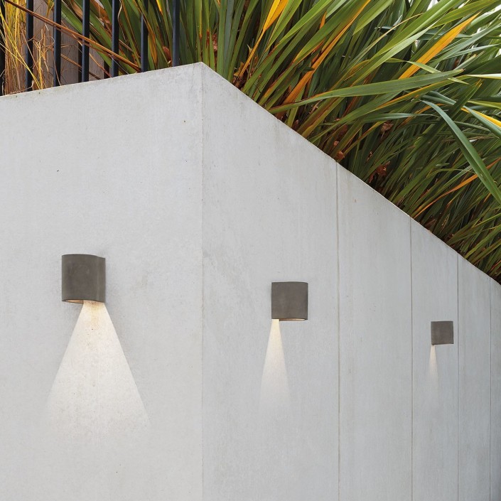Applique Dunbar Concrete 120  Astro Lighting Valente Design mur extérieur