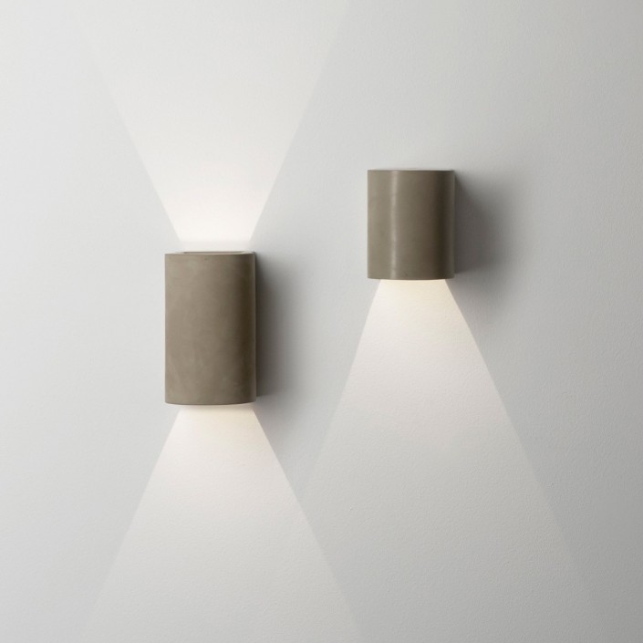 Applique Dunbar Concrete 120 et 160 Astro Lighting Valente Design