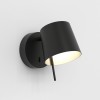 Applique Miura Wall noir mat abat-jour noir mat Astro Lighting Valente