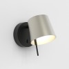 Applique Miura Wall noir mat abat-jour nickel mat Astro Lighting Valente